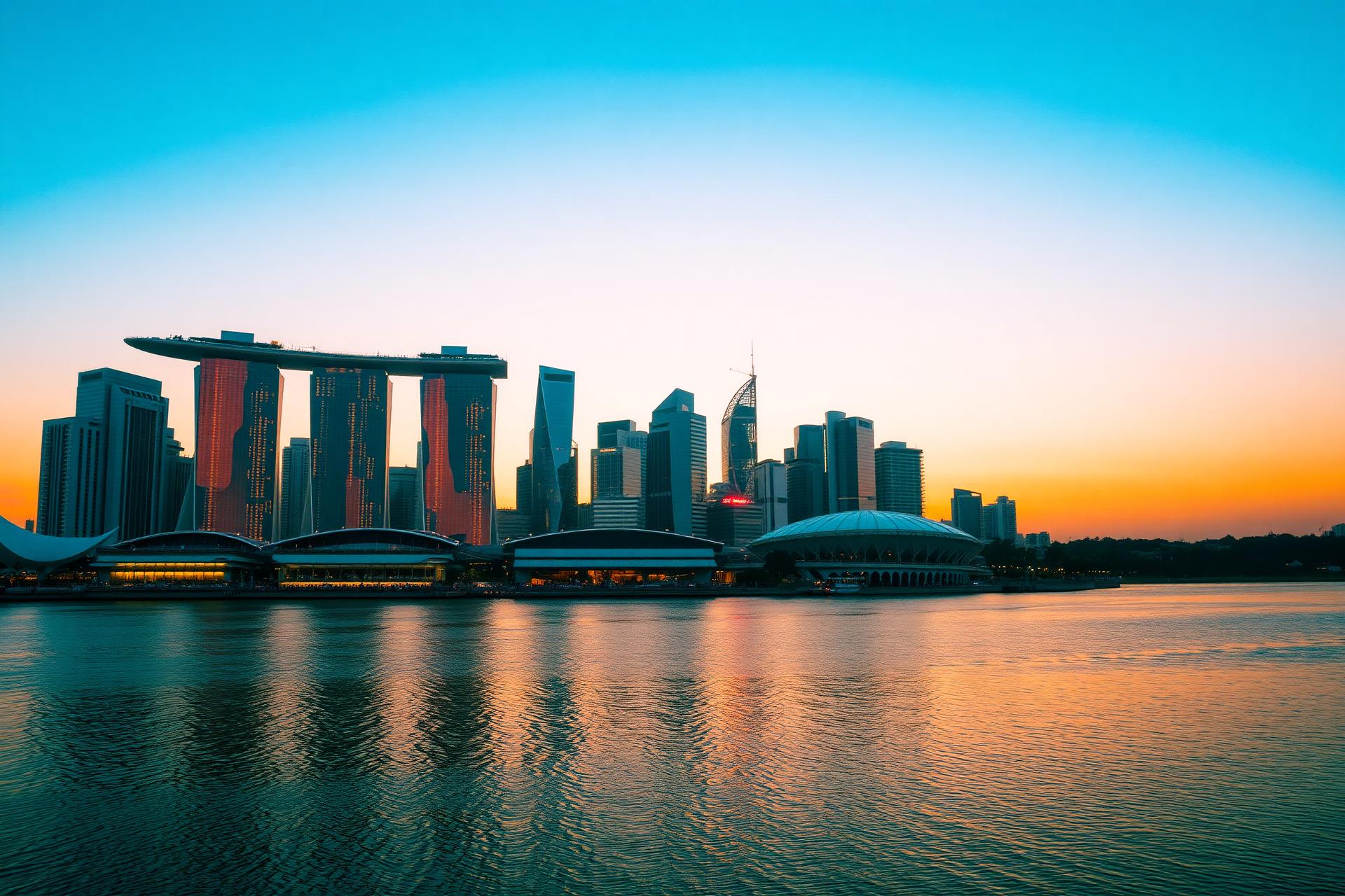 Singapore skyline